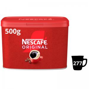 Nescafe Original Instant Coffee Granules Tin 500g  390002