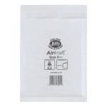 Jiffy Airkraft Bag Bubble-lined Peel and Seal Size 0 White 140x195mm Ref JL-0 [Pack 100] 390044