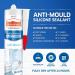 Unibond Anti-Mould Bathroom & Kitchen Sealant Translucent 274g 390922