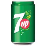 7UP Original Lemon and Lime Soft Drink Can 330ml Ref 203388 [Pack 24] 391056