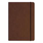 Silvine Executive Soft Feel Notebook 80gsm Ruled with Marker Ribbon 160pp A5 Tan Ref 197TN 391125