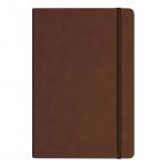 Silvine Executive Soft Feel Notebook 80gsm Ruled with Marker Ribbon 160pp A5 Tan Ref 197TN 391125