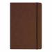 Silvine Executive Soft Feel Notebook 80gsm Ruled with Marker Ribbon 160pp A4 Tan Ref 198TN 391141