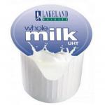 Lakeland UHT Whole Milk Pots 12ml Ref 386121 [Pack 120] 391175