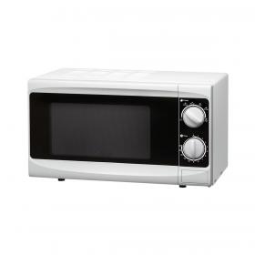 5 Star Facilities Manual Microwave Defrost and 5 Power Levels 800W 20 Litre White 394314