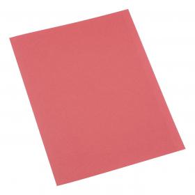 5 Star Office Square Cut Folder Recycled 250gsm A4 Red Pack of 100 394348
