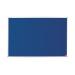 5 Star Office Felt Noticeboard with Fixings and Aluminium Trim W1200x900mm Blue