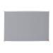5 Star Office Felt Noticeboard with Fixings and Aluminium Trim W1200xH900mm Grey