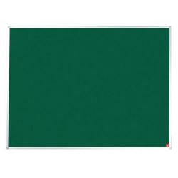 Cheap Stationery Supply of 5 Star Office 1800 Felt Noticeboard with Fixings and Aluminium Trim (Green) 397832 Office Statationery