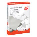 5 Star Value Copier Paper Multifunctional Ream-Wrapped 80gsm A4 White [500 Sheets] 39793X