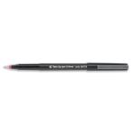 5 Star Office Fibre Tip Pen Medium 0.7mm Tip 0.4mm Line Red [Pack 12] 397972