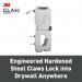 3M Claw Drywall Picture Hanger 30kg (Pack of 2) 7100269195 3M00237