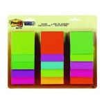 Post-It Super Sticky 76X76mm Rio And Miami Collection (Pack of 15) 654-15AAMULTI2 3M00237