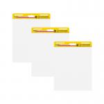 Post-it Super Sticky Meeting Chart Bundle 559P3 2 Meeting Charts + 1 Free (Pack of 3) CF-FB 17S FN 3M00269