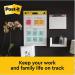 Post-it Super Sticky Meeting Chart Bundle 559P3 2 Meeting Charts + 1 Free (Pack of 3) CF-FB 17S FN 3M00269