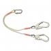 3M Protecta Twin Leg Rope Restraint Lanyard 1.3m 3M00646