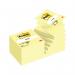Post-it Z-Notes 76x76mm Canary Yellow (Pack of 12) R330 3M01533