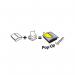 Post-it Z-Notes 76x76mm Canary Yellow (Pack of 12) R330 3M01533