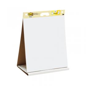 Post-it Super Sticky Table Top Easel PadDry Erase Board 563-D3 3M02977