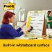 Post-it Super Sticky Table Top Easel PadDry Erase Board 563-D3 3M02977