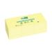 Post-it Notes Recycled 38x51mm Canary Yellow (Pack of 12) 653-1 3M04214