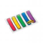 A pack of 100 Post-it Index Taps and Page Markers is shown in this photograph. The assortment includes Index Arrows, making organizing and marking important pages easy and portable.