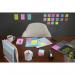 Post-it Super Sticky Z-Notes 76x76mm 90 Sheets Cosmic VALUE PACK 8 + 4 FREE (Pack of 12) R330-SSCOS- 3M06558