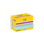 Post-it Super Sticky Notes 47.6x47.6mm 90 Sheets Soulful (Pack of 12) 622-12SS-SOUL 3M06570