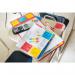 Post-it Super Sticky Notes 47.6x47.6mm 90 Sheets Cardboard Packaging Playful (Pack of 12) 622-12SS-P 3M06571