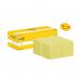 Post-it Notes 76x76mm 100 Sheets Canary Yellow VALUE PACK 12 + 12 FREE (Pack of 24) 654Y12+654Y12 3M06579