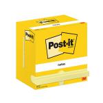 Post-it Notes 76x127mm 100 Sheets Canary Yellow (Pack of 12) 655-CY 3M06586
