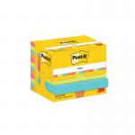 Post-it Notes 38x51mm 100 Sheets Cardboard Packaging Poptimistic (Pack of 12) 653-12-POP 3M06587