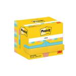 Post-it Notes 38mmx51mm 100 Sheets Beachside (Pack of 12) 653-12-BEA 3M06591
