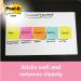 Post-It Colour Notes 76x76mm 100 Sheets Assorted (Pack of 6) 654-TFENN 3M08366