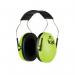 3M Peltor Kid Earmuffs SNR Value 27dB Neon Green H510AKG-1 3M10289