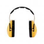 3M Peltor Optime Comfort Headband Ear Defenders Yellow/Black H510A 3M10295