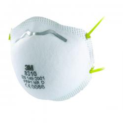 Cheap Stationery Supply of 3M FFP1 Unvalved Disposable Cup Respirator (Pack of 10) 8310 3M11717 Office Statationery