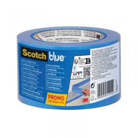 ScotchBlue Multi-Surface Masking Tape 36mm x 41m (Pack of 2) 7100327193 3M15763