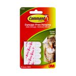 3M Command Adhesive Poster Strips Small (Pack of 12) 17024 3M16598