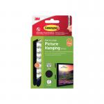 Command Picture Hanging Strips 4 Pairs Extra Large Black (Pack of 8) 7100337107 3M17734