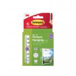 Command Picture Hanging Strips 4 Pairs Narrow White (Pack of 8) 7100337191 3M17844