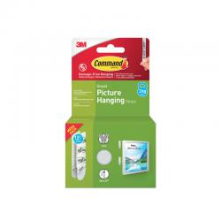 Command Picture Hanging Strips 12 Pairs Small White (Pack of 24) 7100337182 3M17897