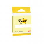 A close-up photograph of Post-its iconic yellow notes and their Re-Move products. The pack contains 12 76x76mm notes, perfect for jotting down quick reminders or organizing ideas on any surface.
