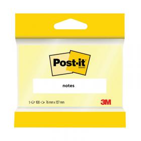 Post-it 76x127mm Canary Yellow Notes (12 Pack) 6830Y 3M23460