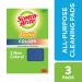 Scotch-Brite Dobie Colours All Purpose Pad 111x68x14mm (Pack of 3) 7100160583 3M26359