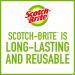 Scotch-Brite Dobie Colours All Purpose Pad 111x68x14mm (Pack of 3) 7100160583 3M26359