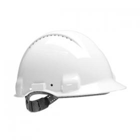 3M Peltor Safety Helmet White UV Stabilised ABS G3000 3M27253