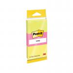 Post-it Neon Colour Notes 38x51mm 100 Sheet Pads Assorted (36 Pack) 6812 3M28287