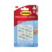 3M Command Mini Clear Hooks with Clear Strips 17006CLR 3M34693