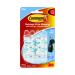3M Command Mini Clear Hooks With Clear Strips 17006CLR